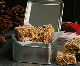 Cranberry and White Chocolate Crunchies