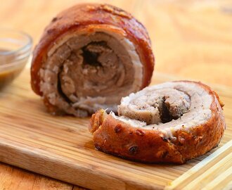 Pork Belly Lechon Roll