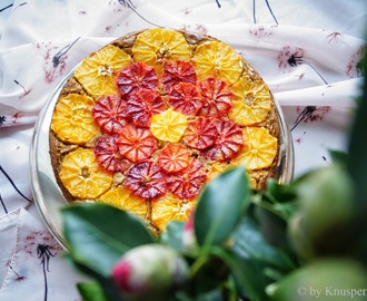 Mandel-Orangen-Kuchen vegan und glutenfrei