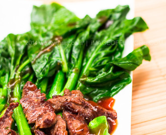Chinese Broccoli with Beef