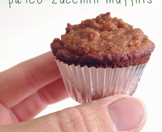 paleo zucchini muffins