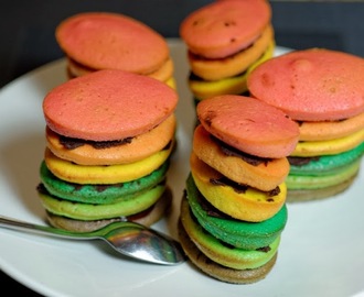 Rainbow XXL, gâteaux aux yaourts multicolores