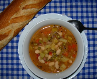 Итальянский суп минестроне в мв-скороварке Steba
