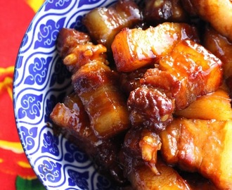 Porc braisé et caramélisé à la chinoise (Hong Shao Rou)