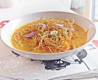 {Rezepte} Chiang Mai Curry Noodles - Khao Soi