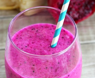 Your Kids Will Adore this Exotic Dragon Fruit Smoothie