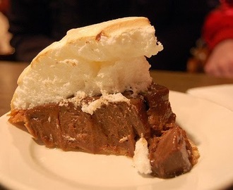 Recette de tarte au chocolat, meringue à la guimauve (Québec, Canada)