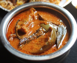 Biryani Brinjal Curry Recipe / Biriyani Kathirikkai Recipe