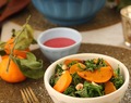 Winter Kale Salad with Cranberry Vinaigrette