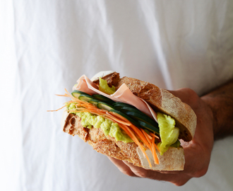 Sandwich fácil, sencillo y saludable para desayunos, almuerzos o remiendas | Las María Cocinillas