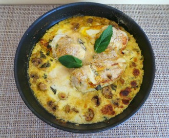Poulet à l'indienne aux épices et au four (Indian chicken with spices and baked in the oven)