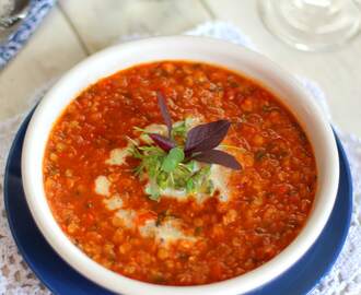 Kate Liquorish wrote a new post, Easy and Delicious Lentil Soup, on the site Kate Liquorish