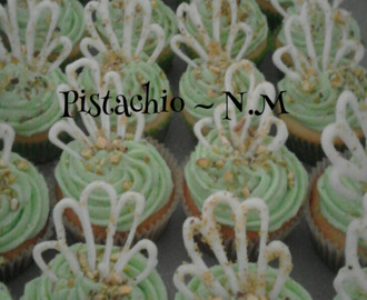 Pistachio cupcake