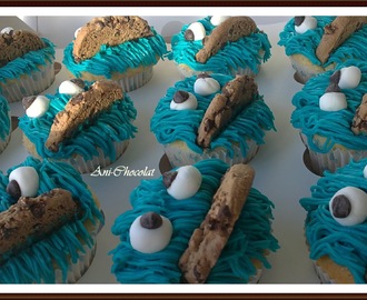 Cupcakes Monstruo de las galletas (primer pedido)