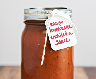 Easy Homemade Enchilada Sauce Recipe + Farberware GIVEAWAY!