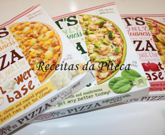 Pizza com base de beterraba- Yes it´s Pizza