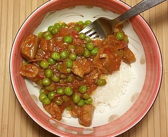 Pork and Peas – Easy One Pan Meal