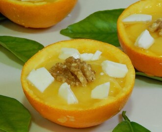 Cómo hacer un postre de naranja muy cremoso y original (Receta fácil)

