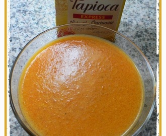 Crème de potiron au tapioca