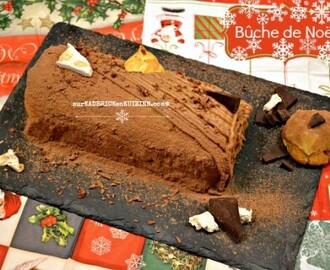 Recette buche – Bûche de Noël nougat éclair chocolat|Kaderick