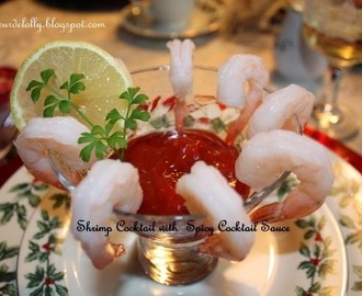 Shrimp Cocktail with Spicy Cocktail Sauce