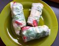 Wrapy v rýžovém papíru - Rice paper spring rolls