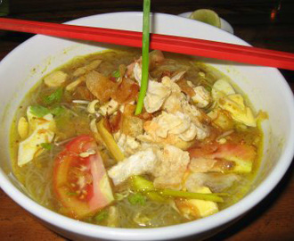Resep Chinese Food : Sup Ayam dengan Suun