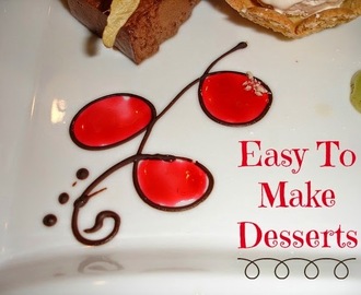 30 Easy To Make Desserts