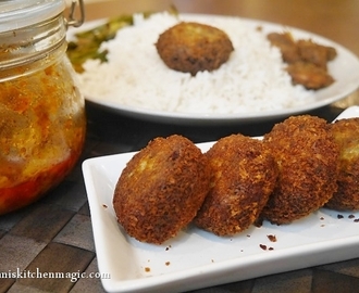 Beef Cutlets (Indian Style Beef/Meat Cutlets)