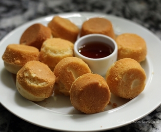 Rezept für Pancake Bites - Pancake Muffins