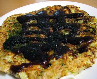 Recette de ya chae jeon, pancake aux fines herbes et fruits de mer (Corée)