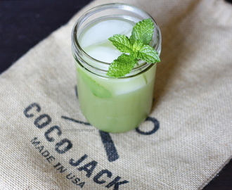Mint Matcha Coconut Cooler