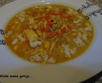 Zupa curry z mleczkiem kokosowym