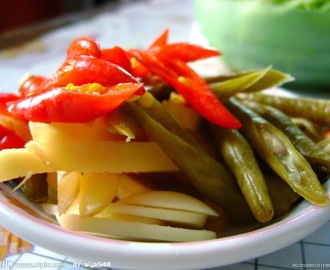 Sečuánské zelí pao cai 泡菜