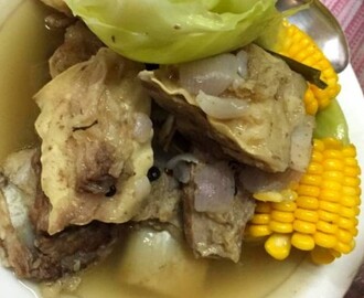 Nilagang Baka (Beef boiled in onion)