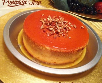 {Sweet Recipes} Pumpkin Flan (Flan de Calabaza)