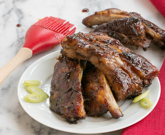 Slow Cooked Asian Baby Back Ribs #SkinnyTip