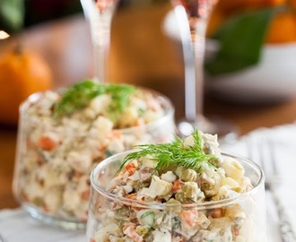 Russian Monday: Salad "Olivier" - Potato Salad