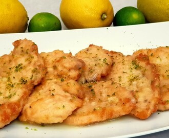 Pollo al limon, receta facil y rapida y encima, BARATA