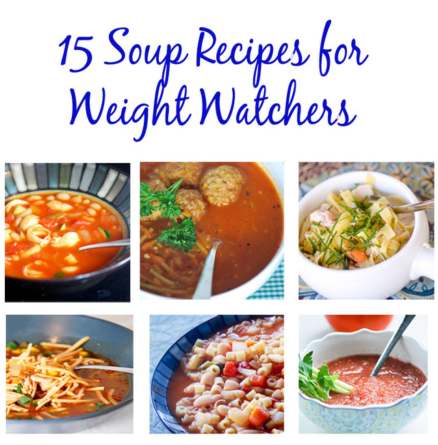 15 Soup Recipes for Weight Watcher’s