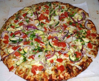 Homemade Pizza - Pizza Crust #FoodRecipesMall