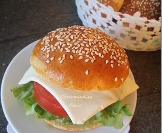 Pain Burger au Elben ( Lait Fermenté)