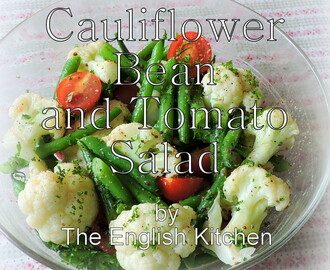 Cauliflower, Green Bean and Tomato Salad