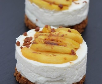 ^^Cheesecake & pommes confites au miel^^
