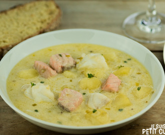 Recette de soupe de poisson à l’irlandaise (fish chowder)