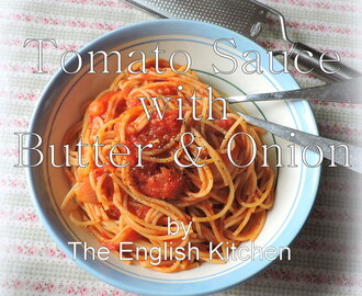 Tomato Sauce with Butter & Onion