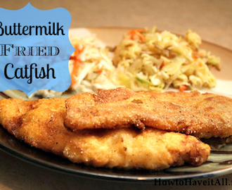 Buttermilk Fried Catfish Fillets Recipe