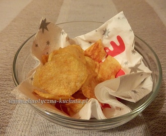 Domowe chipsy ziemniaczane