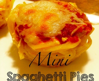 Easy Dinner Idea – Mini Spaghetti Pie Recipe