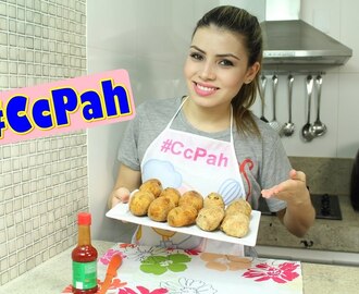 Bolinho de Mandioca Aipim na airfryer| #CcPah #8ºTemp | Paloma Soares